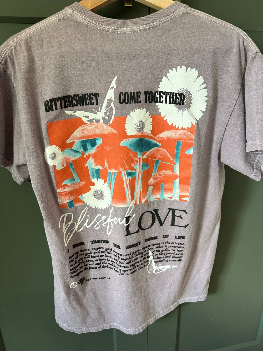"Bitter Sweet" Graphic Tee - Lavender